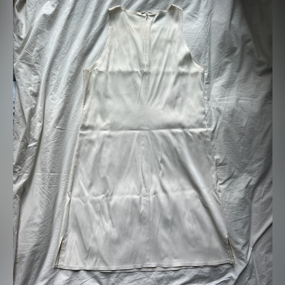 Ralph Lauren White Dress - Size 8 - Picture 3 of 5